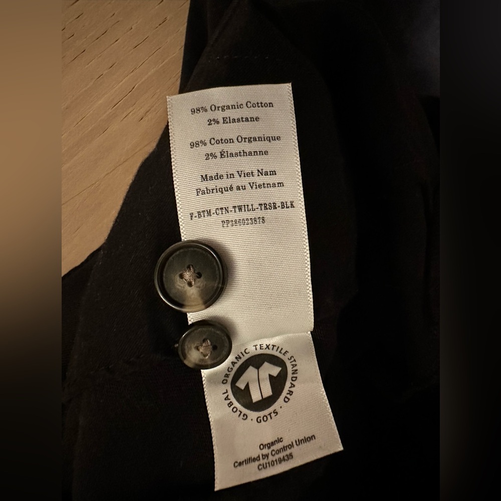 Everlane Wide Leg Crop Trousers | Size 6 - Picture 5 of 12